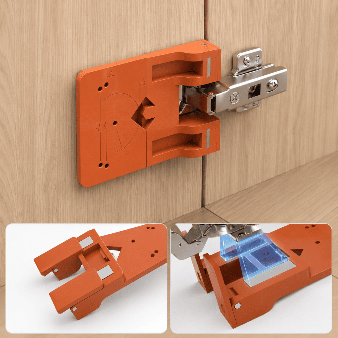 Cabinet Hinge Positioning Jig