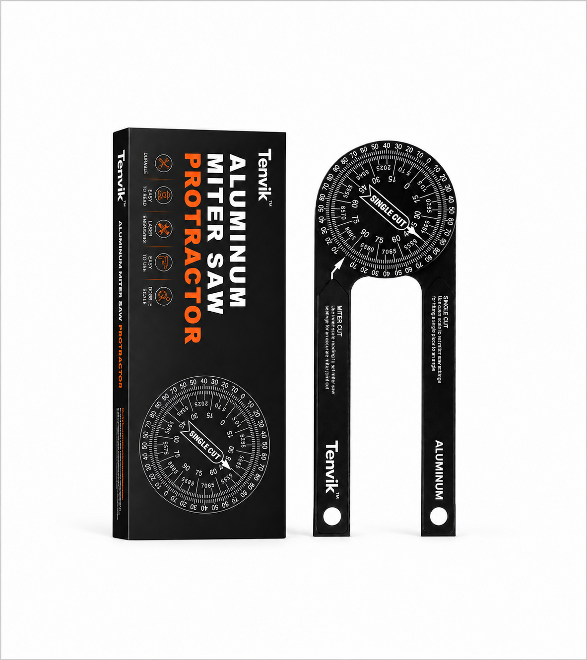 Aluminum Miter Saw Protractor