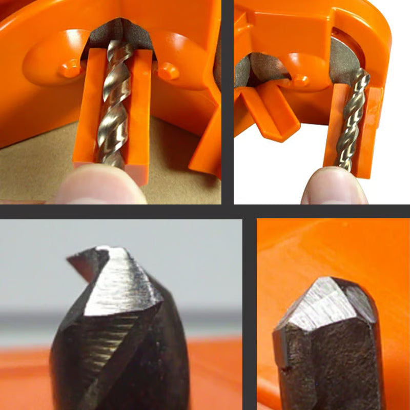 Drill Bit Sharpener — Diamond Wheel Precision Sharpening Tool