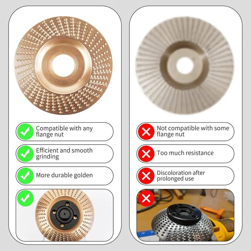 Tenvik™ Wood Carving Disc Set (3 Pcs)